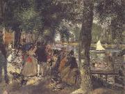 Pierre Renoir La Grenouilliere oil